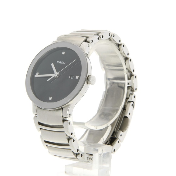 Rado Centrix Jubile Diamond Black Dial Stainless S